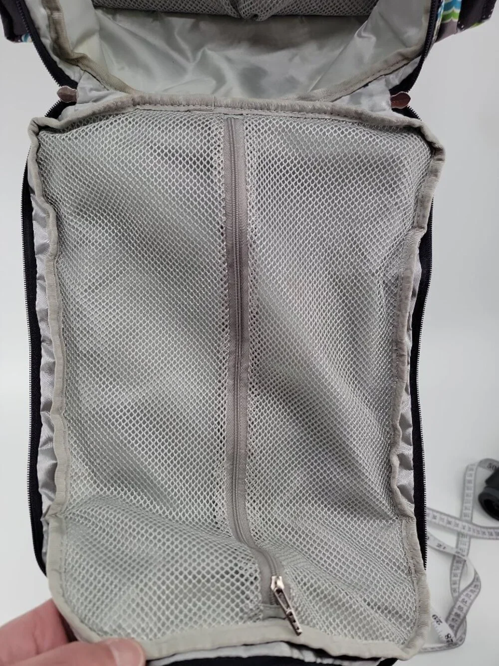 JuJuBe Be Right Back Diaper Bag Backpack Whimsical Whisper Changing Pad